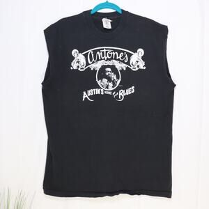 Vintage Antone’s Austin Blues Cut Off Tee XL